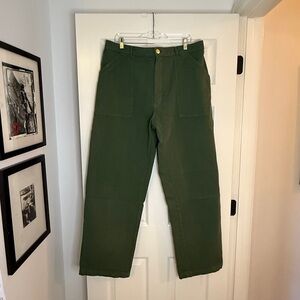 NWOT Big Bud Press Green Work Pants